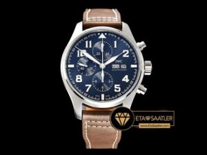 IWC0409 - Pilot Chrono Le Petit 377721 SSLE Blue ZF A7750 - 10.jpg